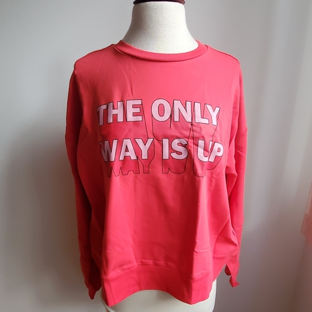Soaked "the only way is up" sweatshirt szM [303]